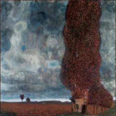 Qui a peint "Le grand peuplier" ?