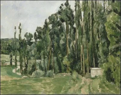 Qui a peint "Les peupliers" ?