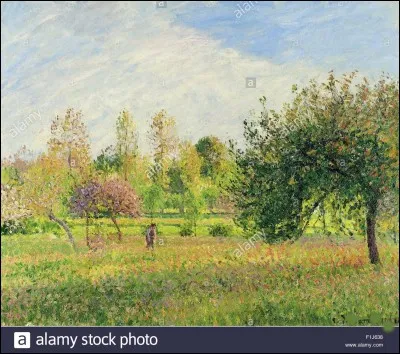 Qui a représenté "L'été à Eragny" ?