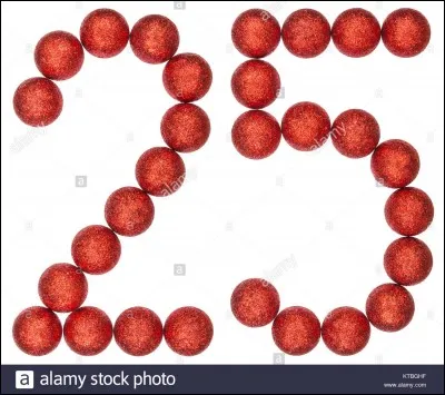 Combien font 25 fois 25 ?