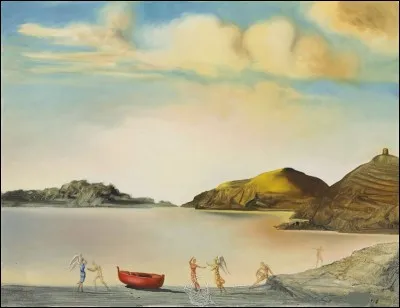 Qui a représenté Port Llegat au coucher du soleil ?