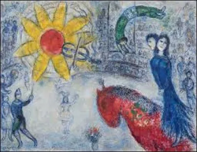 Qui est celui de "soleil au cheval rouge" ?