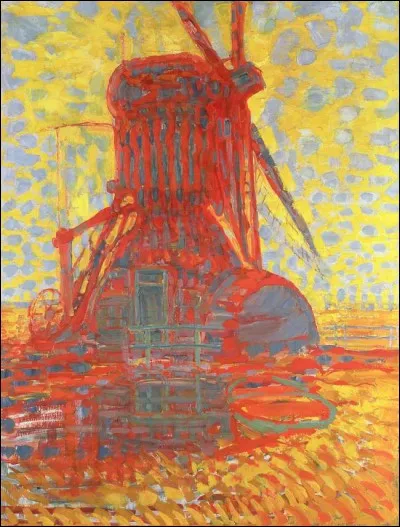 Qui a peint "Le moulin en plein soleil" ?