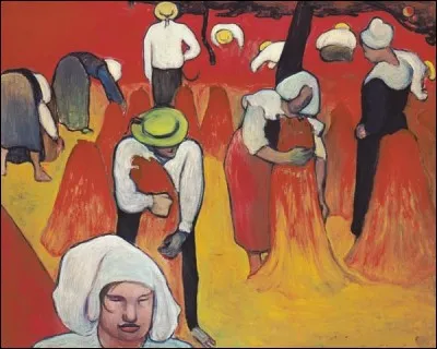 À qui appartient ce tableau intitulé "Le blé noir" ?