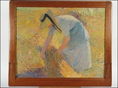 Qui a peint la "moissonneuse à la gerbe de blé" ?