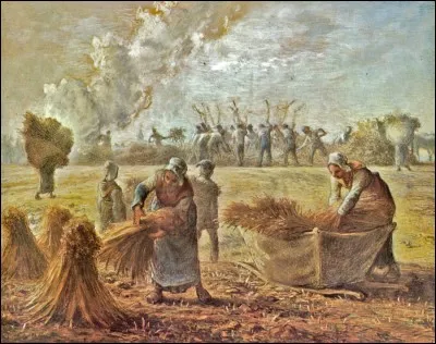 Qui a représenté "Les batteurs de sarrasin" ?