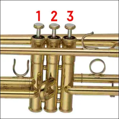 Sur une trompette en si b&eacute;mol, quel piston n'est pas actionn&eacute; lorsque le ou la trompettiste joue un arp&egrave;ge de la b&eacute;mol majeur ?