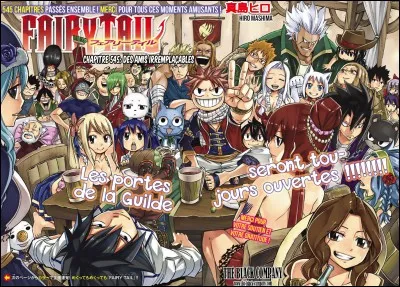 Dans la derni&egrave;re page du chapitre 545, qui nous dit au-revoir au bas de la page ?