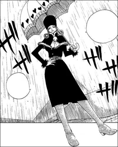 Quelle &eacute;tait la peluche au col de Juvia lorsqu'elle &eacute;tait &agrave; Phantom Lord ?