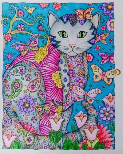 On se détend. Complétez les paroles de cette chanson d'ambiance des années 70 : "Toi qui voulais toucher la chatte à...."