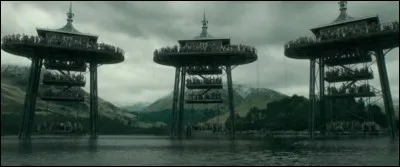 Durant la deuxième tâche du tournoi des Trois Sorciers, qu'est-ce qui met Harry sur la piste pour retrouver Ron et les autres sous le lac ?