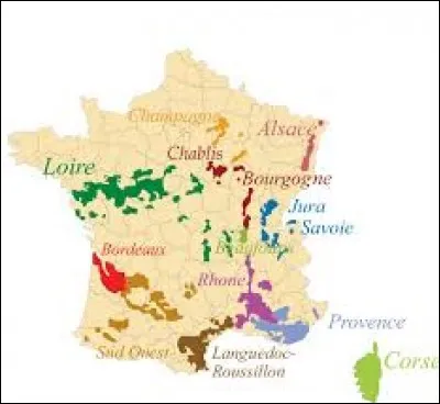 Lequel de ces vins est produit en France ?