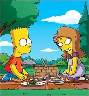 Dans l'pisode 'Le bon, le triste et la came ', comment s'appelle la fille dont Bart tombe amoureux ?