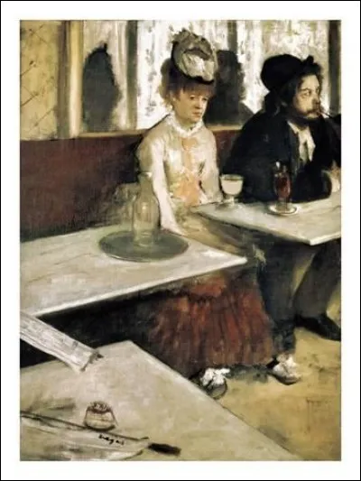 Qui a peint "L'absinthe" ?