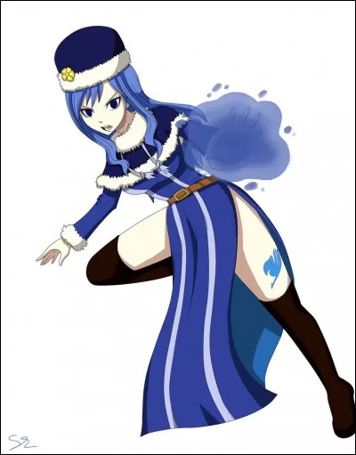 De quelle guilde Juvia était-elle membre avant celle de Fairy Tail ?