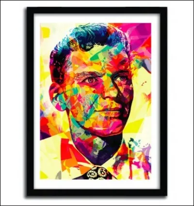 Dans un style très coloré, Alessandro Pautasso a réalisé le portrait d'un artiste inoubliable, le grand... ?