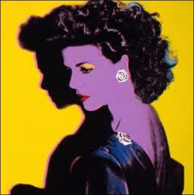 Un des plus célèbres portraitistes était Andy Warhol, dont voici l'une des oeuvres, de style "très années 80". De qui s'agit-il ?