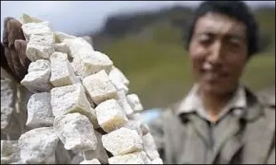 Quelle est la particularité du fromage tibétain le Chura ?