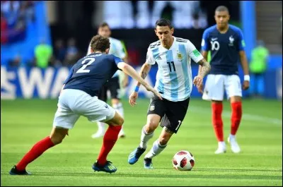 Quel joueur français a fait un doublé contre l'Argentine ?