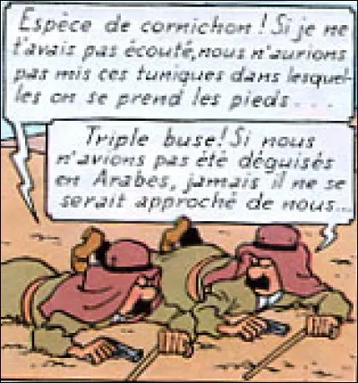 Dans quel album les Dupondt portent-ils ces habits encombrants ?