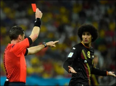 Quand tu obtiens un carton rouge...