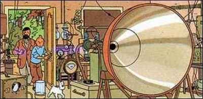 Dans quel album Tintin et le capitaine Haddock tombent-ils sur cette machine à ultrasons, pouvant briser la glace ?