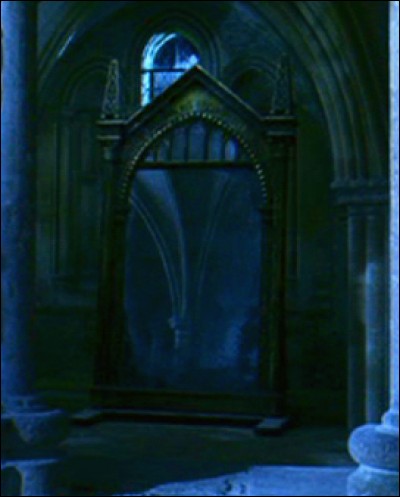 Dumbledore dit à Harry, qu'il voit dans le miroir du Riséd...