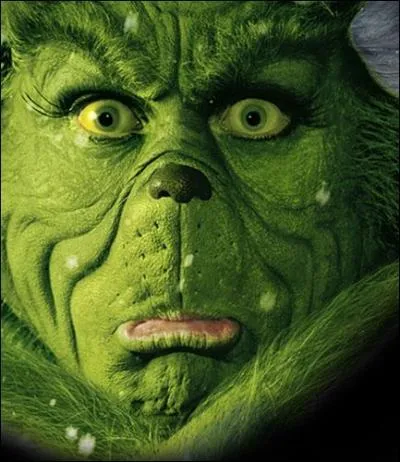 Qui se cache sous le masque affreux du 'Grinch' ?