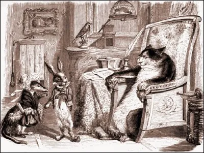 Chez quel auteur trouve-t-on un chat nommé 'Raminagrobis' ?