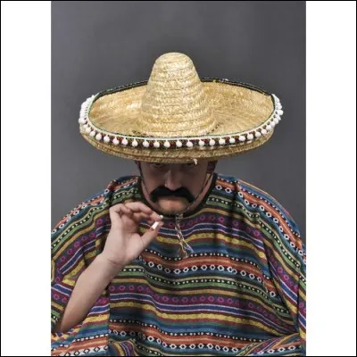 Et lui portait son "sombrero sur le nez" !