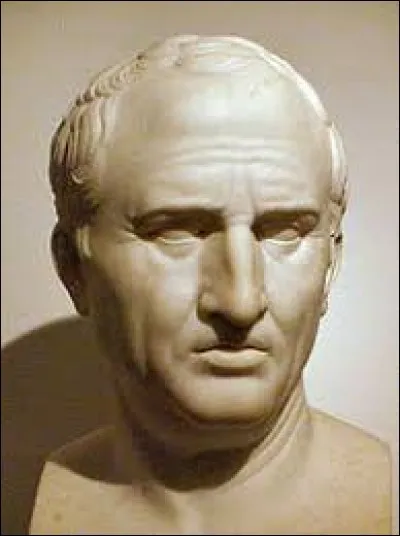 Cicéron était un auteur latin.