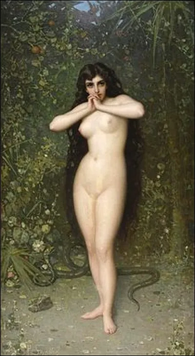 Il existe une théorie (voire plusieurs) alternative, mais qu'est-ce que l'Eve mithochondriale (illustration Peinture Ève, Pantaleon Szyndler, 1889) ?