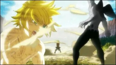 Quelle technique utilise Meliodas pour vaincre Hendrickson ?