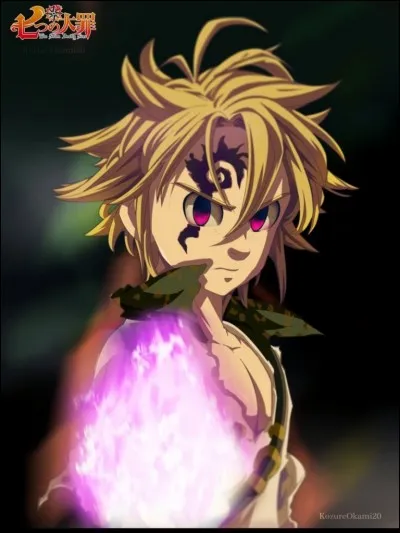 A combien passe la force de combat de Meliodas chez les druides ?