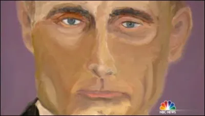 C'est l'ex-Président des Etats-Unis d'Amérique, George W. Bush, qui a peint ce portrait. On y reconnaît... ?