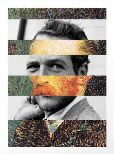 L'artiste Luigi Tarini s'est fait une spécialité du découpage horizontal de photos de célébrités. De qui s'agit-il sur cette illustration ?