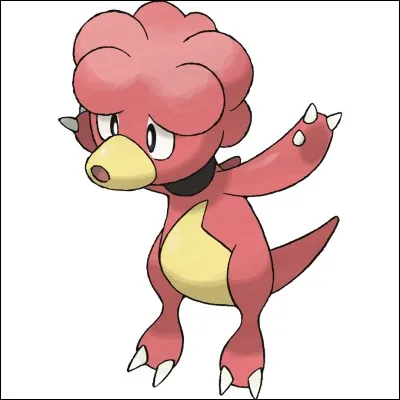 Quel est le nom de ce petit Pokémon rouge qui crache du feu ?