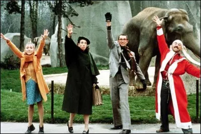 Qui joue le rôle de 'Zézette' dans le film 'Le père Noël est une ordure' ?