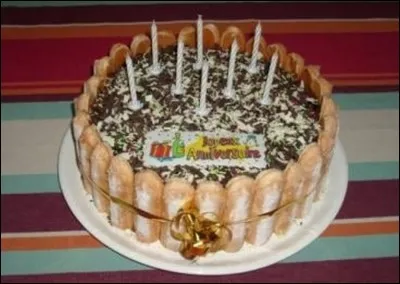 Il est temps de penser aux bonnes choses et de nous régaler avec ton gâteau d'anniversaire !