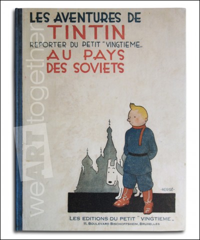 Le premier album, fortement anticommuniste, nous parle des aventures de Tintin en URSS. En quelle année ce pays fut-il créé ?