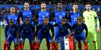 Quelle équipe la France n'a-t-elle pas affrontée ?