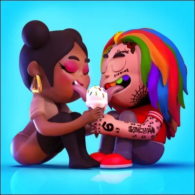 Le rappeur 6ix9ine a chanté "FEFE" avec Ariana Grande.