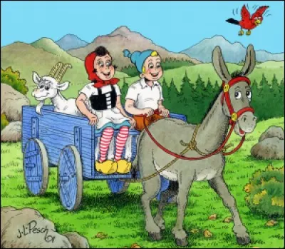 Gris-Gris est très fier des services qu'il rend à Sylvain et Sylvette. Que tire-t-il ? (Attention à la rime !)