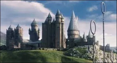 Comment s'appelle le château abritant l'école de magie dans "Harry Potter" ?