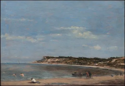 Qui a peint "Marine rivage normand" ?