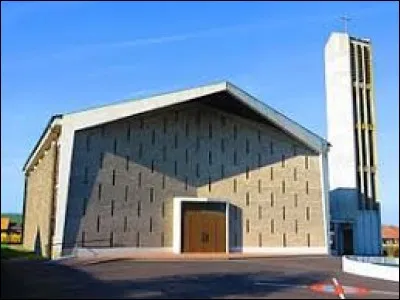 Voici l'&eacute;glise Saint-Cl&eacute;ment de N&eacute;bing. Village Mosellan, dans le Saulnois, il se site dans l'ancienne r&eacute;gion ...