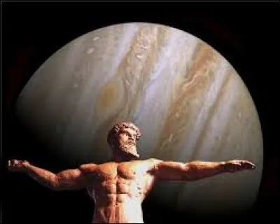 Quel dieu grecque est aussi appelé "Jupiter" ?