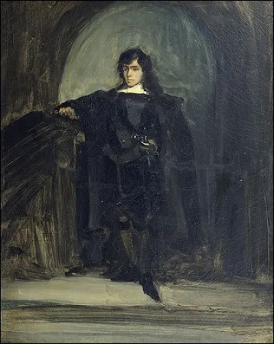 Qui a peint "Autoportrait en Hamlet" ?
