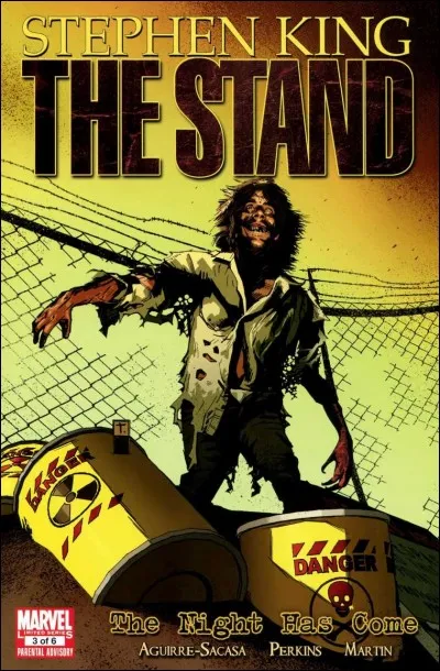 Dans quel livre, une pandémie de grippe se répand à travers les États-Unis et détruit la plus grande partie de la population ?