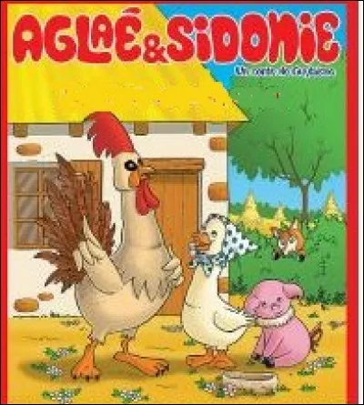 Dans une fermette vivent Aglaé, Sidonie et Agénor. Qui est la jeune truie ?